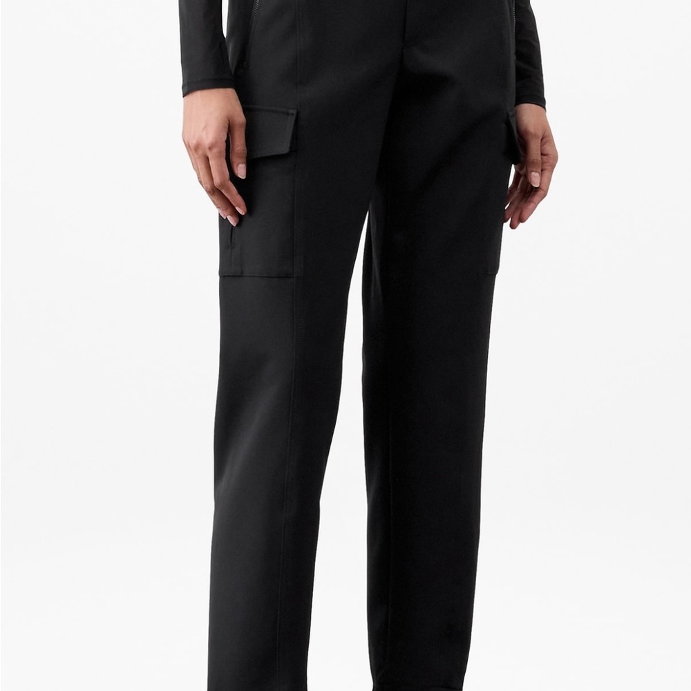 Athleta Women's Black Cargo Trousers
